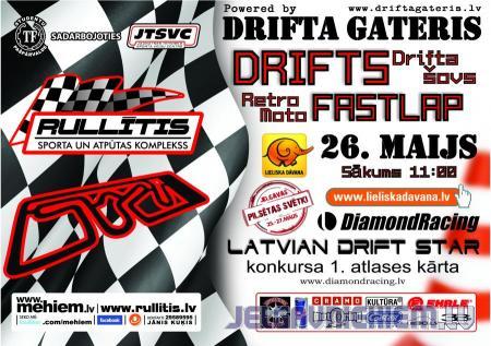 Jelgavā būs Drifta Gateris
