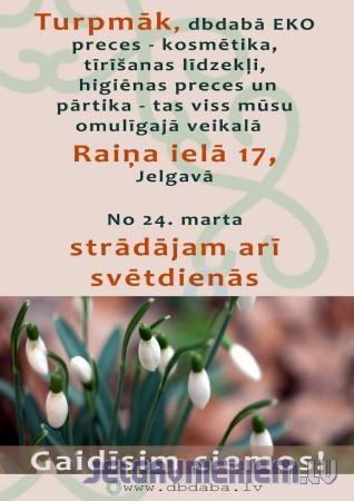 Pavasaris – pārmaiņu laiks 