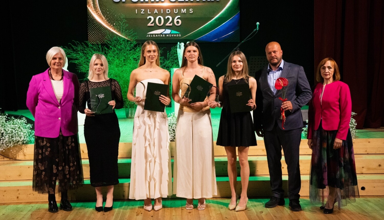 Jelgavas novada Sporta skolas izlaidumā sveikti 70 jaunie sportisti