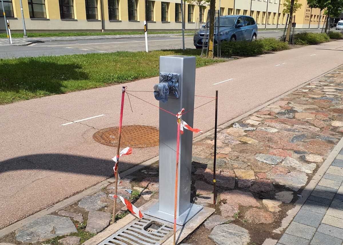 Īslaicīgi nav pieejami divi dzeramā ūdens brīvkrāni