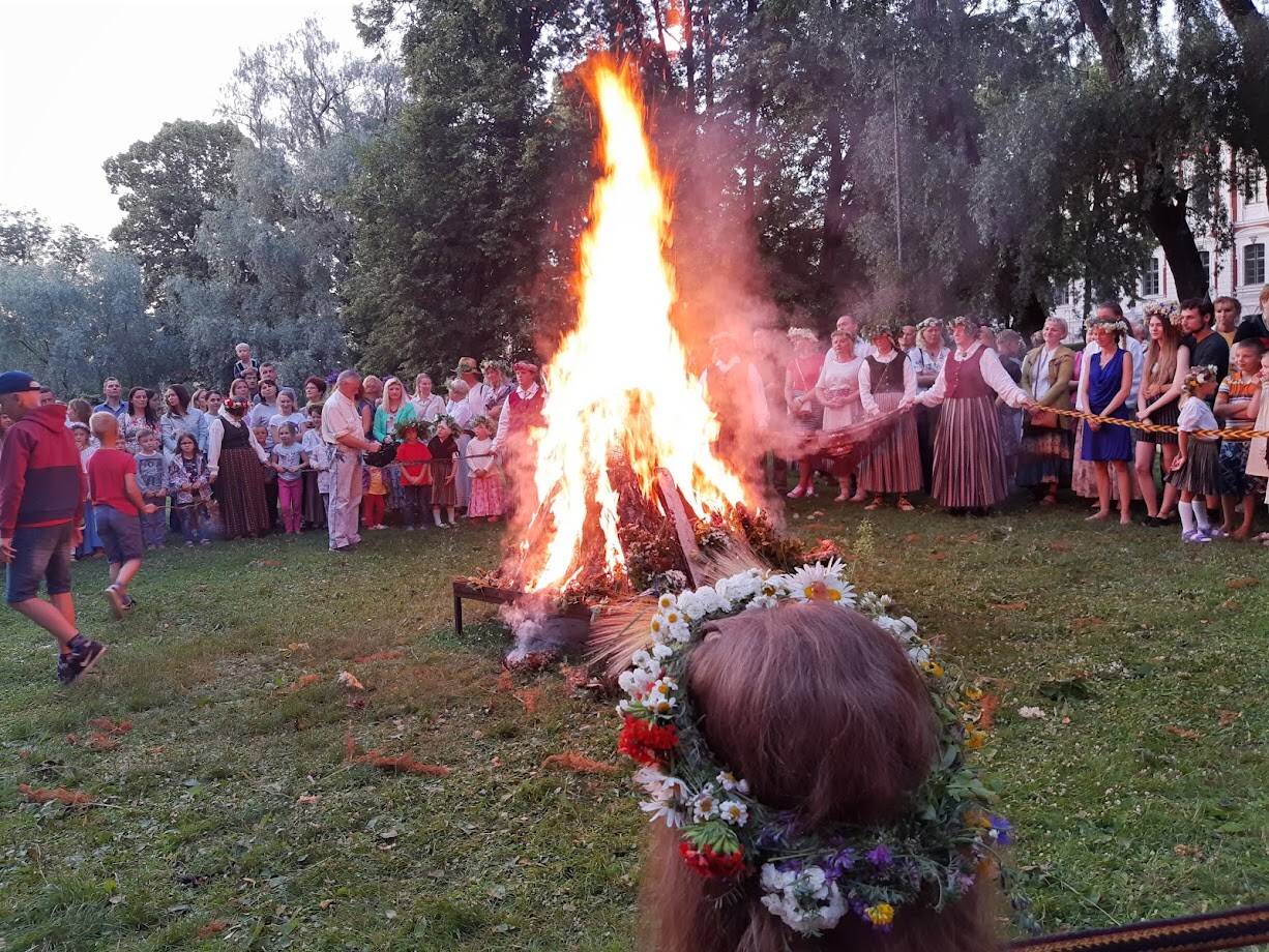 Vasaras saulgrieži Jelgavā