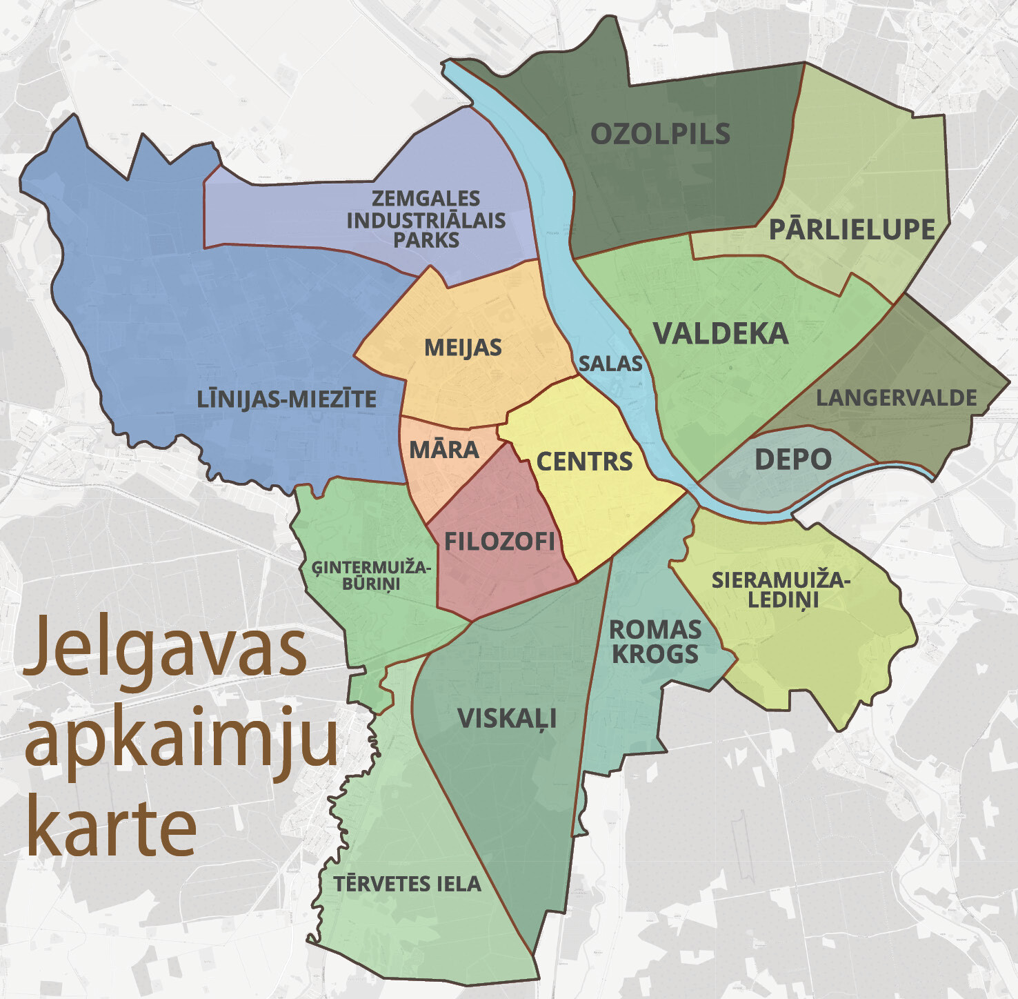 Veidos Jelgavas iedzīvotāju padomi
