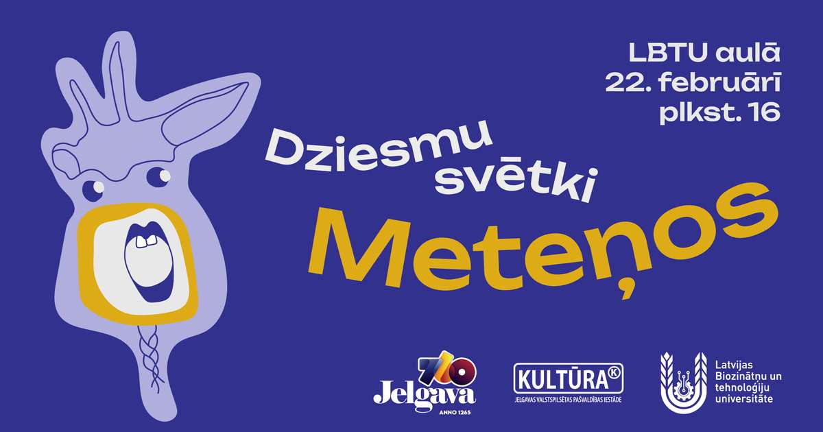 Aicina uz koncertu “Dziesmu svētki Meteņos” | Jelgavniekiem.lv